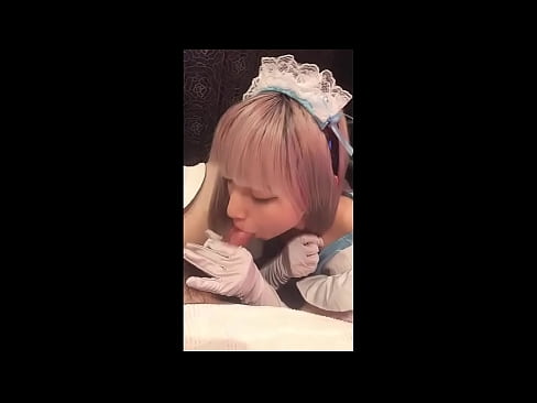 ❤️ Idol ya Kijapani [mayuka], vazi la msichana wa Kifaransa, sehemu ya 1, blowjob na kujipaka losheni ❤❌  ❤